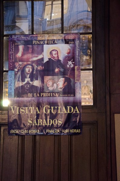 MexicoCity011011-0339.jpg - Iglesia de San Felipe Neri: Visita Guiada Sabados / Church of San Felipe Neri: Saturday Tours