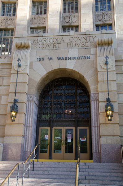 Phoenix042111-2379.jpg - Old City Hall, South Facade:  Maricopa County Courthouse.
