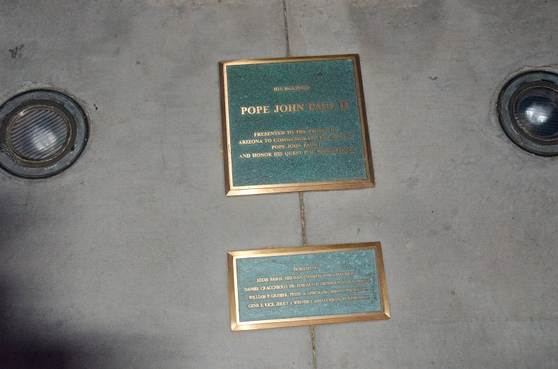 Phoenix042111-2408.jpg - His Holiness Pope John Paul II, presented to the people of Arizona to commemorate the visit of Pope John Paul II and honor his quest for world peace