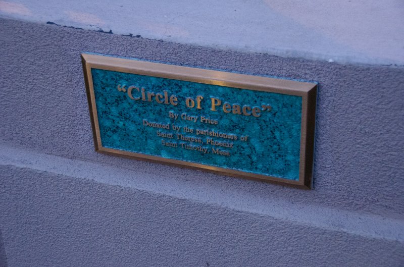 Phoenix042111-2410.jpg - "Circle of Peace," bronze statue by Gary Price