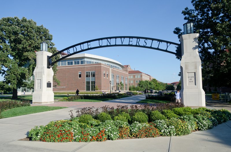 PurdueCampusWalk091211-5921.jpg - Purdue University Entrance, Stadium Ave