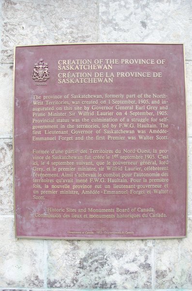 Regina081611-5077.jpg - Creation of the Province of Saskatchewan