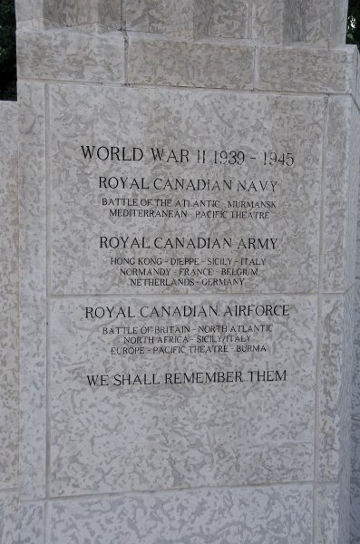 Regina081611-5152.jpg - WWII part of Saskatchewan War Memorial