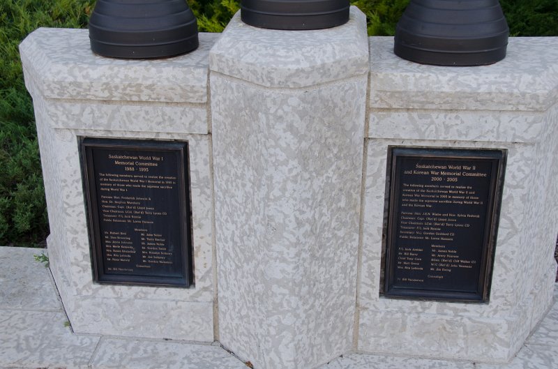 Regina081611-5153.jpg - Saskatchewan World War II and Korean War Memorial