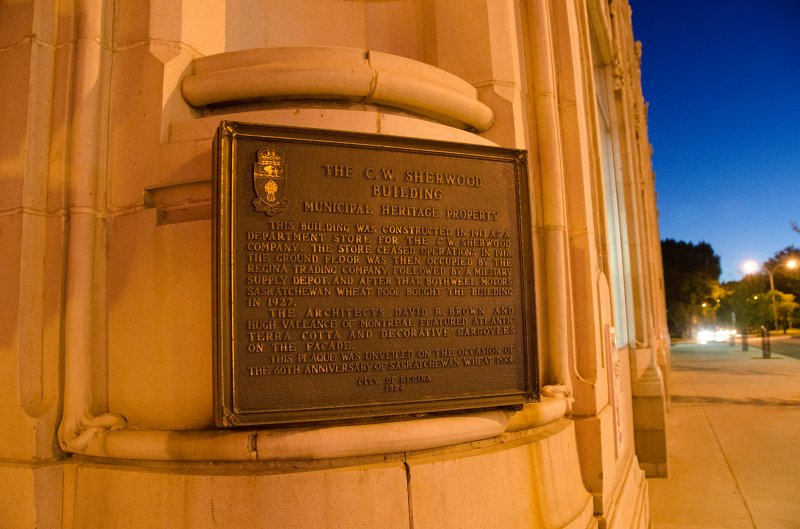 Regina081611-5194.jpg - CW Sherwod Building, built 1913