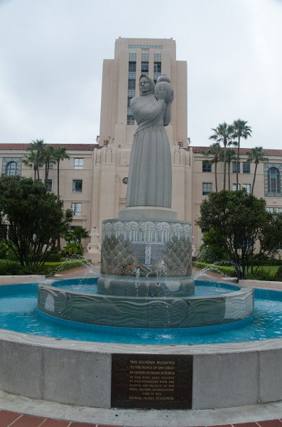 SanDiego062411-4010.jpg - "Helen M Towle," sculpture by Donal Hord, 1939
