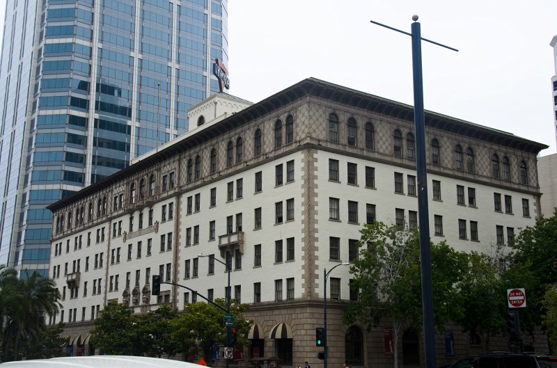 SanDiego062411-4084.jpg - The Armed Services YMCA, One America Plaza (background)