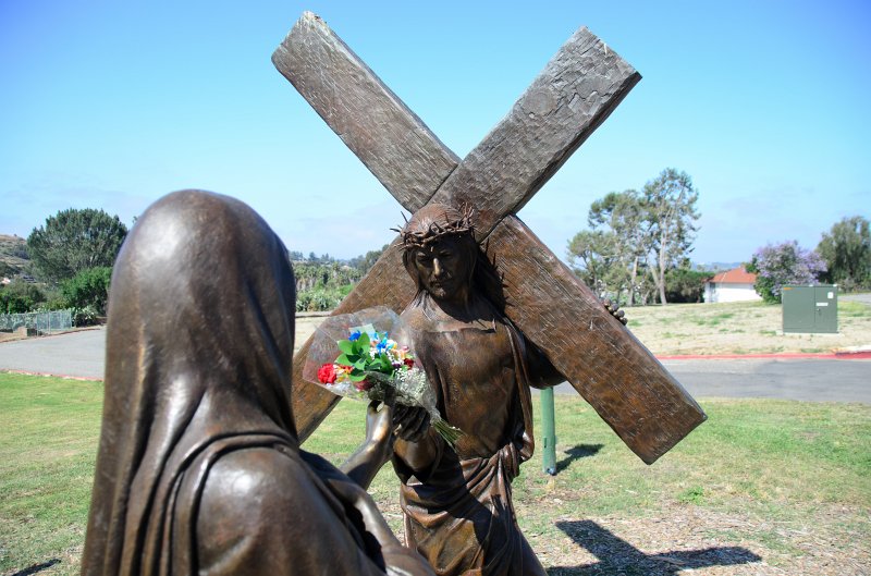 SanDiego062411-4846.jpg - Fourth Station of the Cross, Jesus meets his Mother