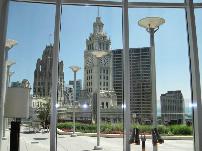 30thWeddingAnnyJune12-3725.jpg - View of Wrigley Building from Trump Hotel "16", after Father' Day breakfast