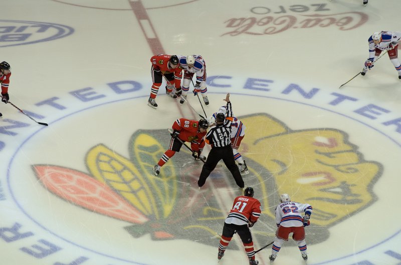 Blackhawks030912-9093.jpg - Rangers vs Hawks Hockey  at United Center