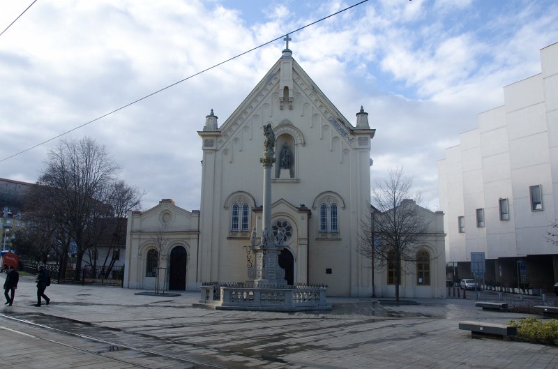 Bratislava012212-8381.jpg - Kostol Sv. Stefana - Kapucini / Church of Saint Steven - Capuchin