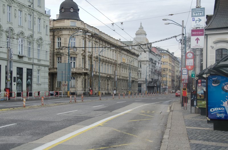 Bratislava012212-8429.jpg - Looking North along Štefánikova street