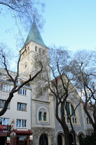 Bratislava012212-8396.jpg - Calvinist Church / Kalvínsky kostol, Námestie SNP