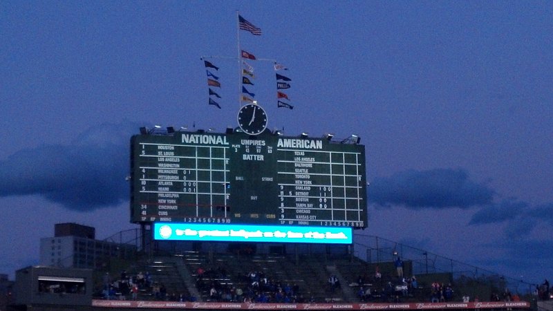 Cubs091812-146.jpg - Wrigley Field scoreboard