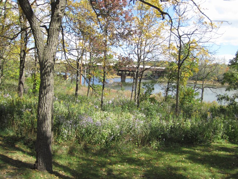 FoxRiverBike093012-4293.jpg - Heading North, toward the Fabyan Parkway Bridge