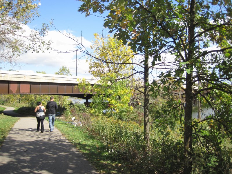 FoxRiverBike093012-4294.jpg - Heading North, toward the Fabyan Parkway Bridge