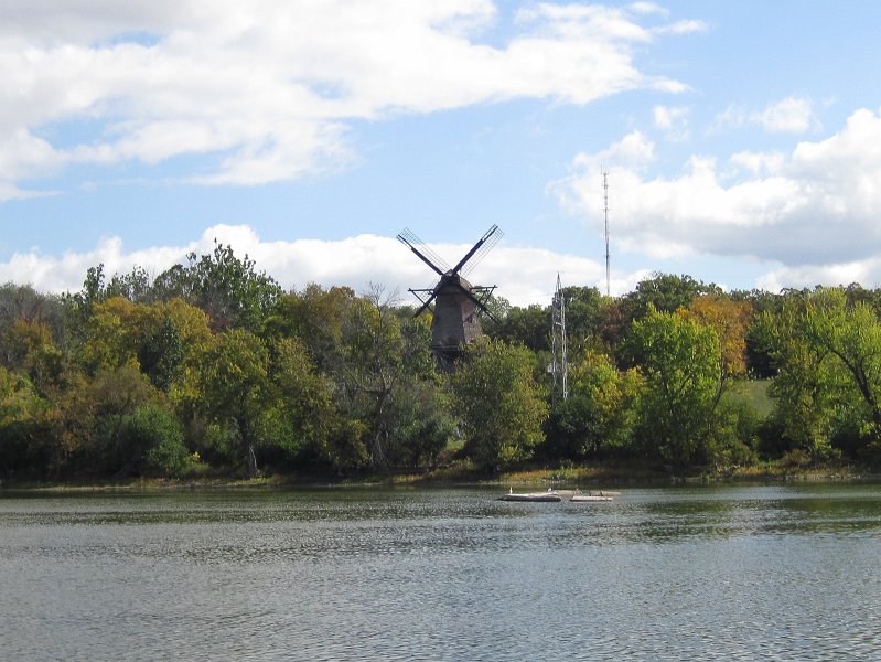 FoxRiverBike093012-4299.jpg - Across the river from the Fabyan Windmill