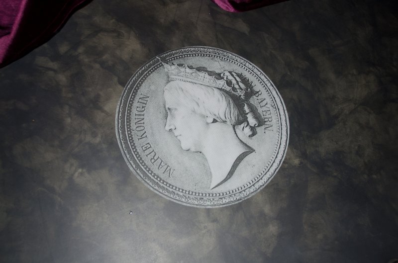 Fussen051212-0878.jpg - Marie Konigin von Bayern, on our Hotel Sonne Hotel room floor