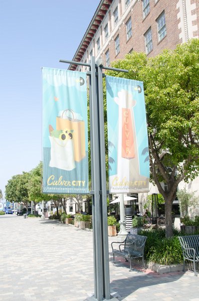 LosAngeles060112-1552.jpg - Culver City sign, Culver Hotel (background)