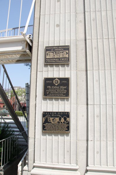 LosAngeles060112-1555.jpg - Culver Hotel, historic plaque