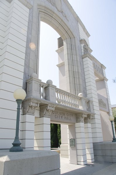 LosAngeles060112-1565.jpg - Reconstruction of the original 1929 CIty Hall entrance