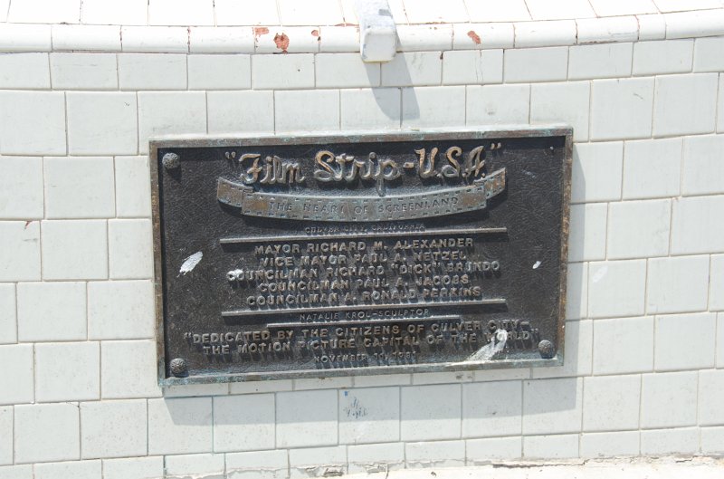LosAngeles060112-1601.jpg - "Film Strip - USA, The Heart of Screenland", Sculptor Natalie Krol, 1981