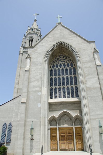 LosAngeles060112-1629.jpg - St Augustine's Church, Washington Blvd, 1955