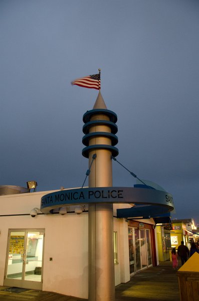 LosAngeles060112-1729.jpg - Police Station, Santa Monica Pier