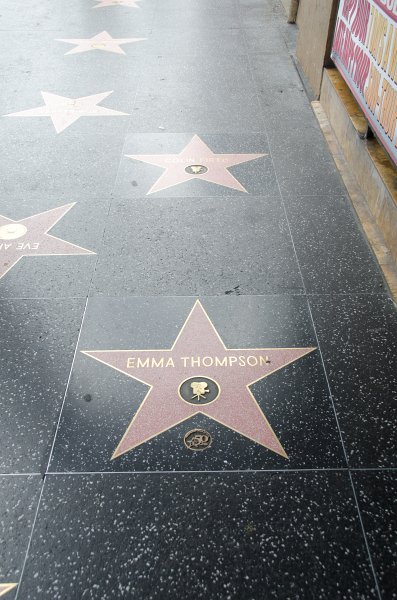 LosAngeles060112-1914.jpg - Emaa Thompson's star on Hollywood Blvd
