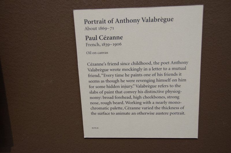 LosAngeles060112-2042.jpg - "Portrait of Anthony Valabregue," painting by Paul Cezanne, 1869-71
