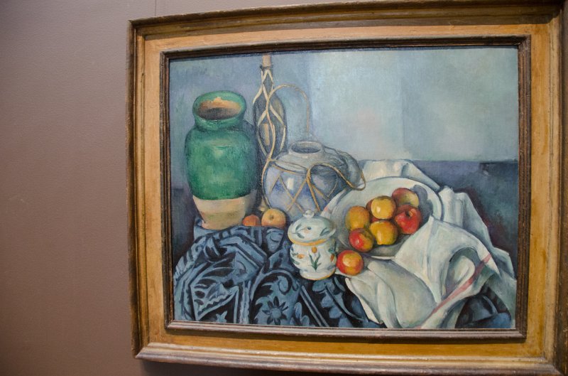 LosAngeles060112-2050.jpg - "Still Life with Apples," painting by Paul Cezanne, 1893-94