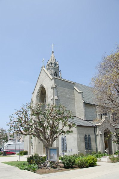 LosAngeles060112-1632.jpg - St Augustine's Church, Washington Blvd, 1955