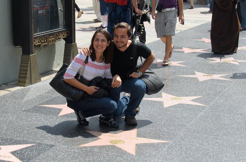 LosAngeles060112-1932.jpg - Michael Jackson's star on the Hollywood Walk of Fame., Hollywood Blvd