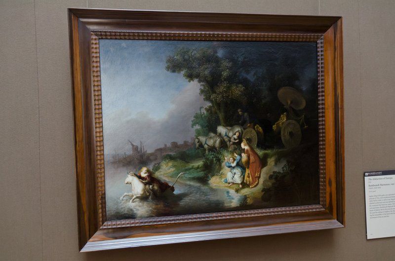 LosAngeles060112-2086.jpg - "The Abduction of Europa," painting by Rembrandt Harmensa van Rijn, 1632