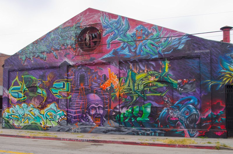 LosAngeles060112-2238.jpg - Los Angeles Street art between 2nd and 3rd Streets