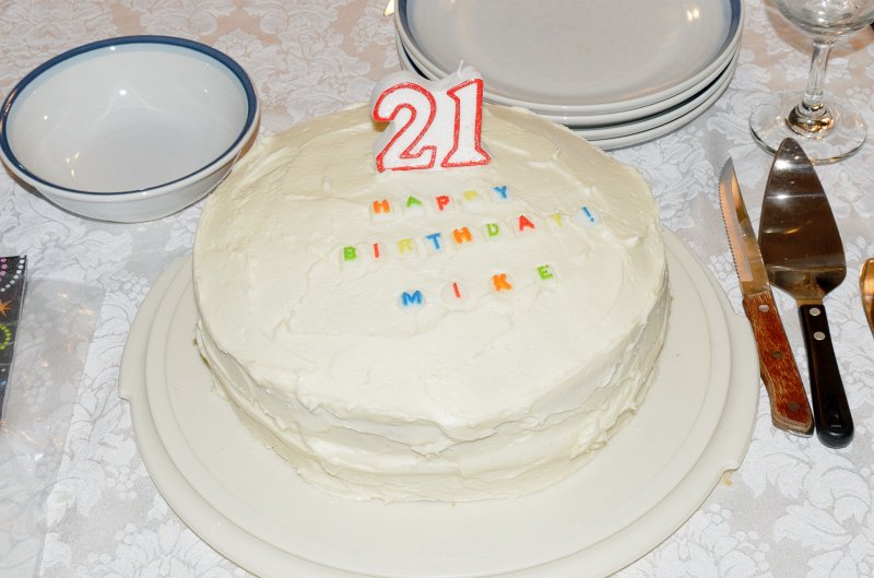 DSC_3012.jpg - Mike's 21st Birthday Dinner at Grandmas