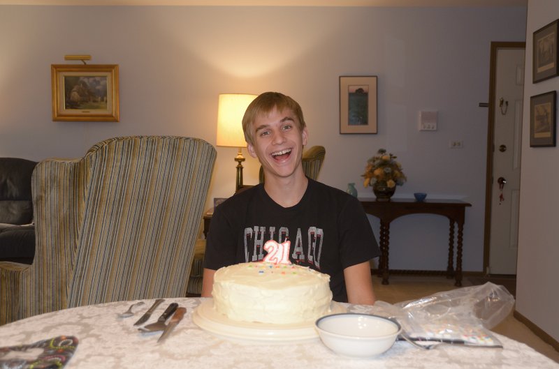 DSC_3013.jpg - Mike's 21st Birthday Dinner at Grandmas