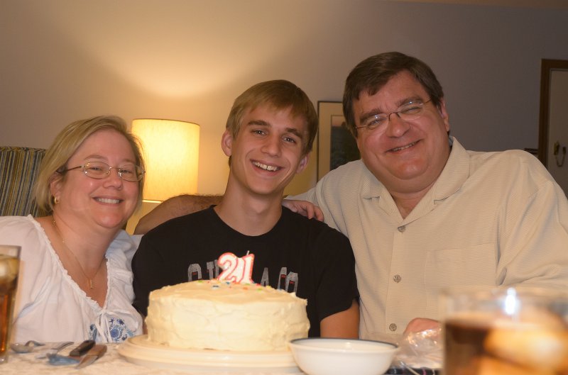 DSC_3015.jpg - Mike's 21st Birthday Dinner at Grandmas