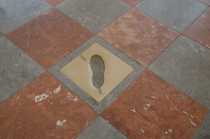 Munich051412-1228.jpg - Teufelsschritt or Devil’s Footstep, Frauenkirche / Cathedral Church of Our Lady, Munich