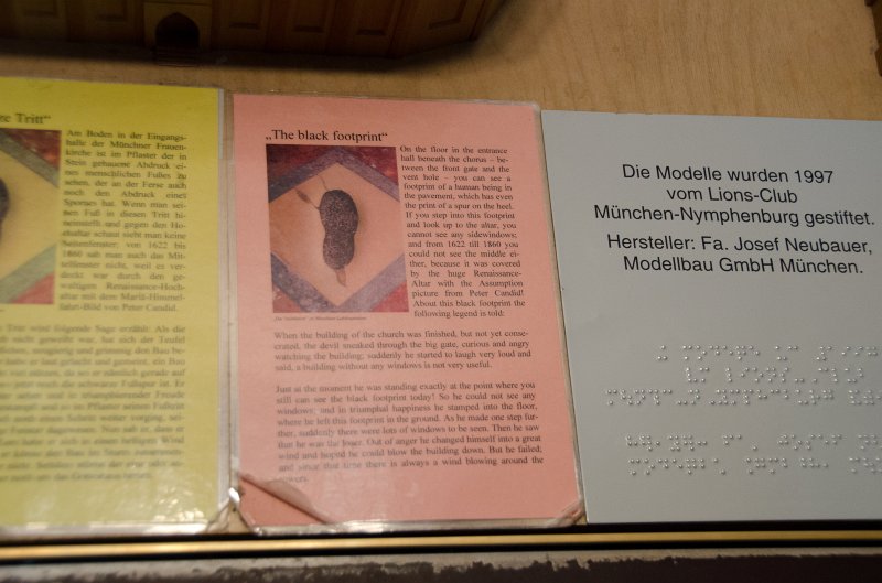 Munich051412-1229.jpg - Teufelsschritt or Devil’s Footstep, Frauenkirche / Cathedral Church of Our Lady, Munich