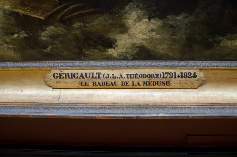 Paris062512-2788.jpg - "Le Radeau de La Méduse /The Raft of the Medusa,"  painting by Théodore Géricault, 1819