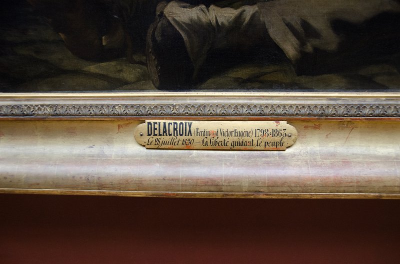 Paris062512-2793.jpg - "Le 28 Juillet. La Liberté guidant le peuple," painting by Eugène DELACROIX, 1831.