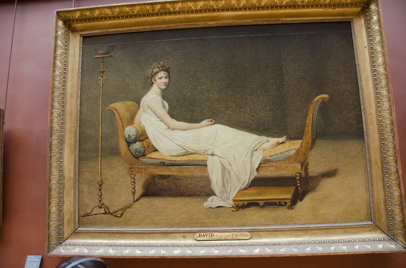 Paris062512-2811.jpg - "Madame Récamier," painting by Louis DAVID, 1800.