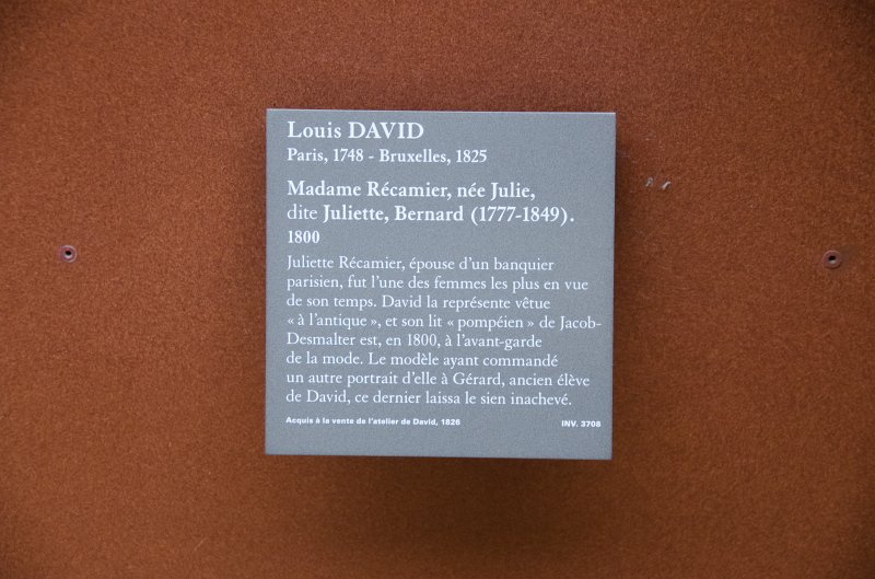 Paris062512-2812.jpg - "Madame Récamier," painting by Louis DAVID, 1800.