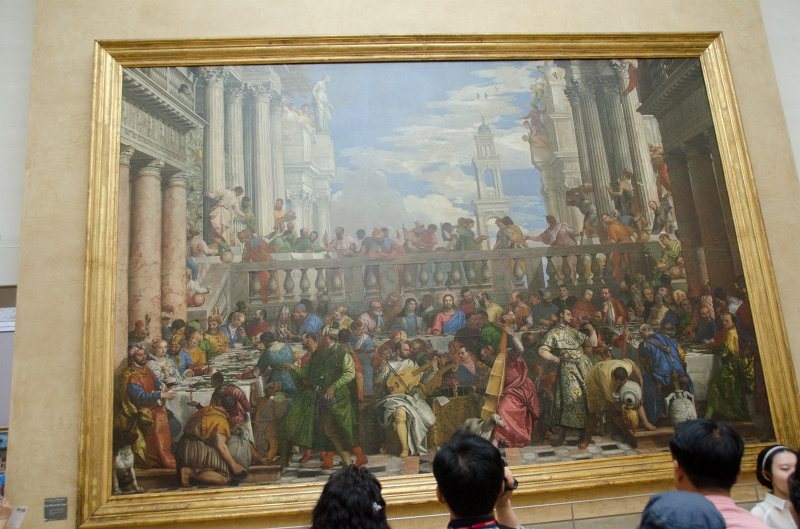 Paris062512-2819.jpg - "Les Noces de Cana / The Wedding at Cana," painting by Paul Véronèse, 1562-1563.