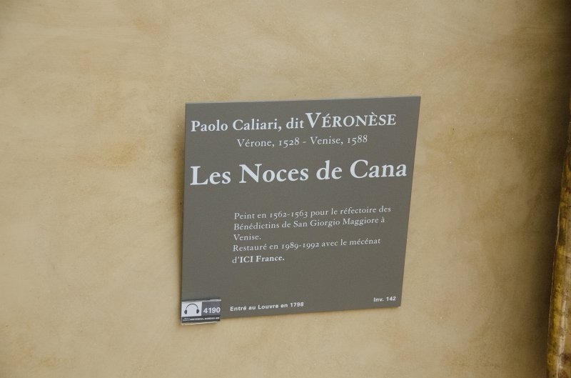 Paris062512-2822.jpg - "Les Noces de Cana / The Wedding at Cana," painting by Paul Véronèse, 1562-1563.