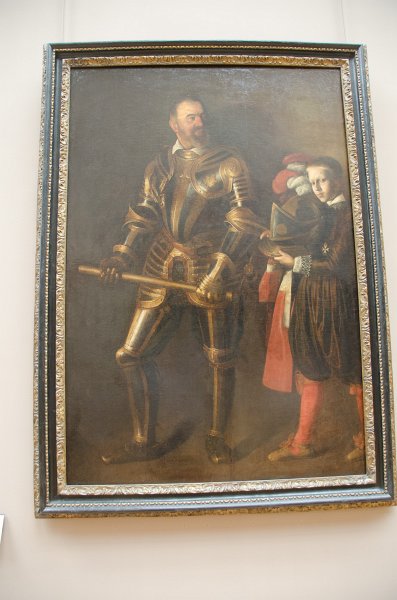 Paris062512-2838.jpg - "Alof de Wignacourt," painting by CARAVAGGIO, 1608.