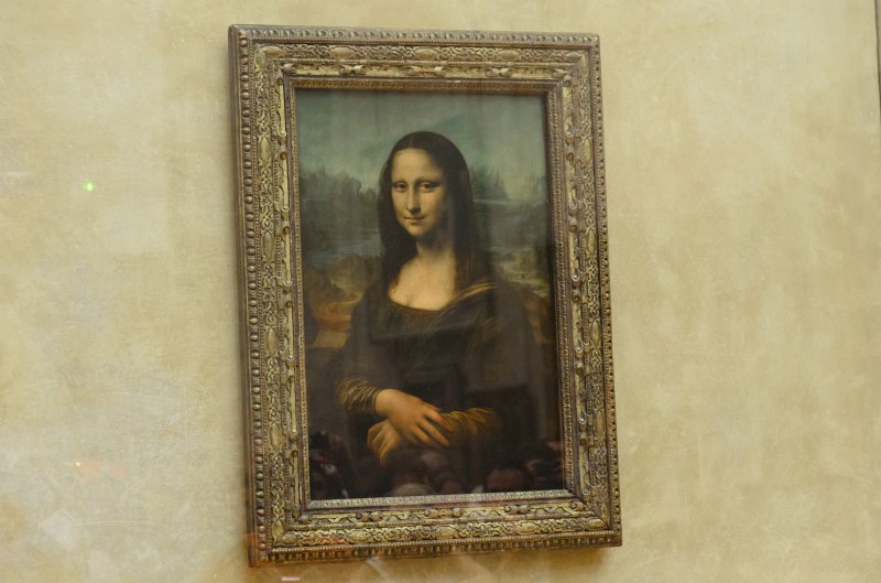 Paris062512-2771.jpg - Mona Lisa, oil on wood painting by Leonardo da Vinci, 1503-1506.