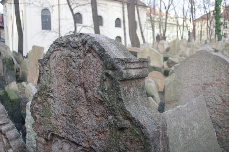 Prague012312-8525.jpg - Old Jewish Cemetery / Stary zidovsky  Hřbitov
