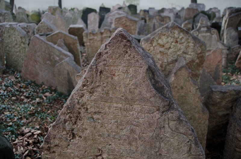 Prague012312-8541.jpg - Old Jewish Cemetery / Stary zidovsky  Hřbitov